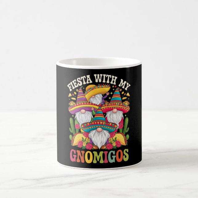 Caneca De Café Fiesta Com Meu Gnomigos Gnomos Cinco De Mayo (Centro)