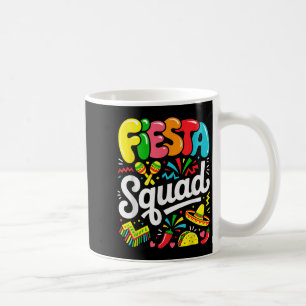 Caneca De Café Fiesta Squad Cinco De Mayo Lets Fiesta Gir Mexican