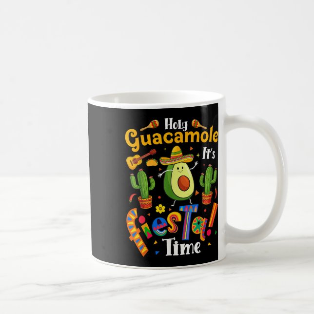 Caneca De Café Fiesta Time Tacos Partido Mexicano Deixa Fiesta Ci (Direita)