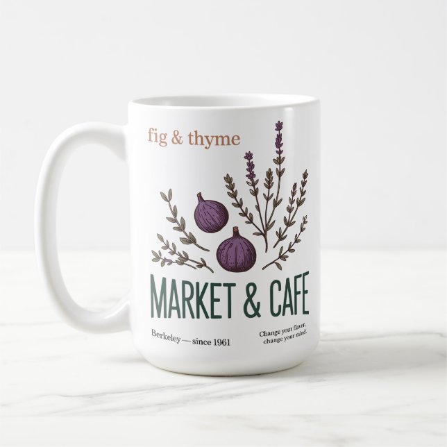 Caneca De Café Fig & Thyme (Esquerda)