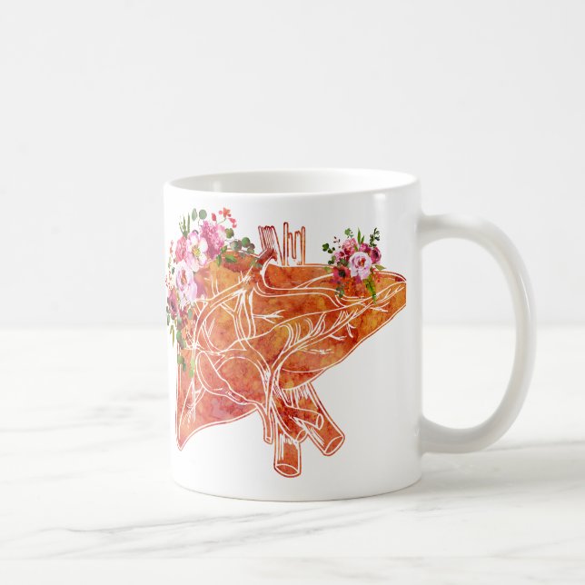 Caneca De Café Fígado (Direita)