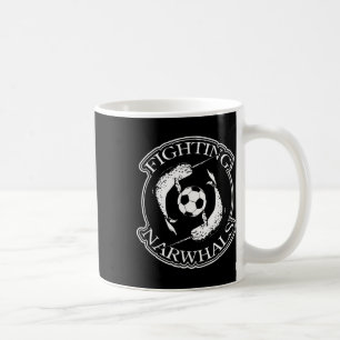 Caneca De Café Fighting Narwhals Futebol 