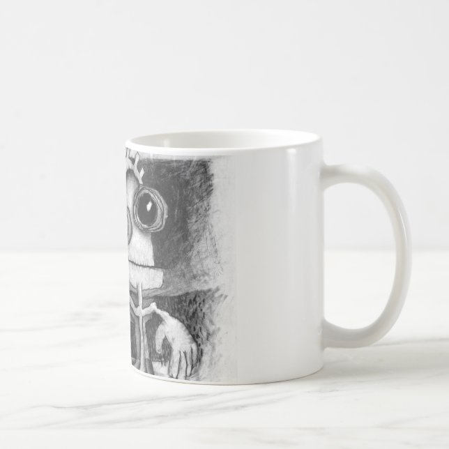 Caneca De Café figura + fantoche (Direita)