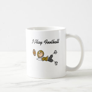 Caneca De Café Figura futebol da vara - camiseta Dourado e