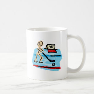 Caneca De Café figura jogador da vara