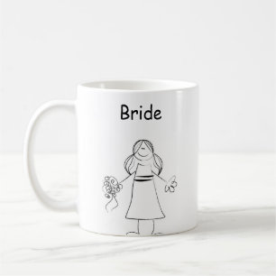 Caneca De Café Figura noiva da vara