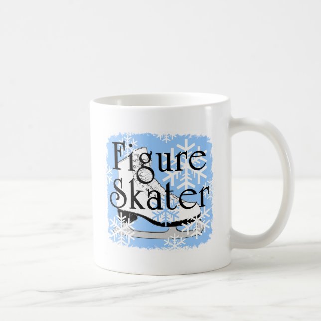 Caneca De Café Figura patinador (Direita)
