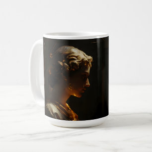 Caneca De Café Figuras Angelicais Dramáticas Arte Sombrio