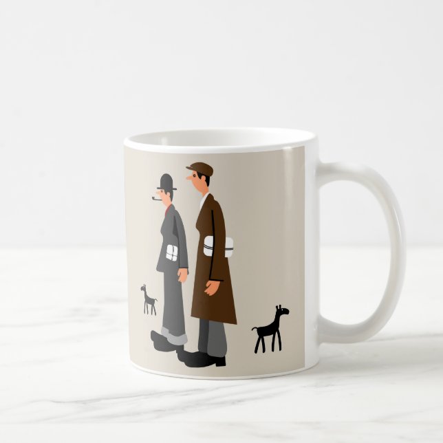 Caneca De Café figuras do Lowry-estilo (Direita)