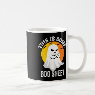 Caneca De Café Figurino De Fantasma De Boo De Halloween Este É Um