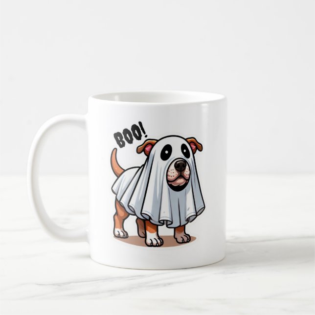 Caneca De Café Figurino do Fantasma AmStaff (Esquerda)