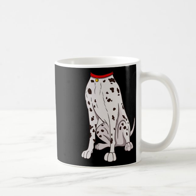 Caneca De Café Figurino Engraçado Para O Cachorro De Halloween (Direita)