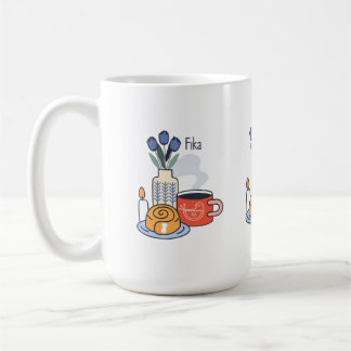 Caneca de Café Fika Sueca 450 ml | Cozy Scandi