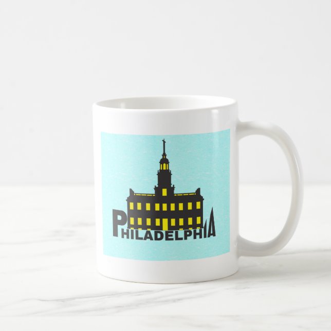 Caneca De Café Filadélfia 1 (Direita)