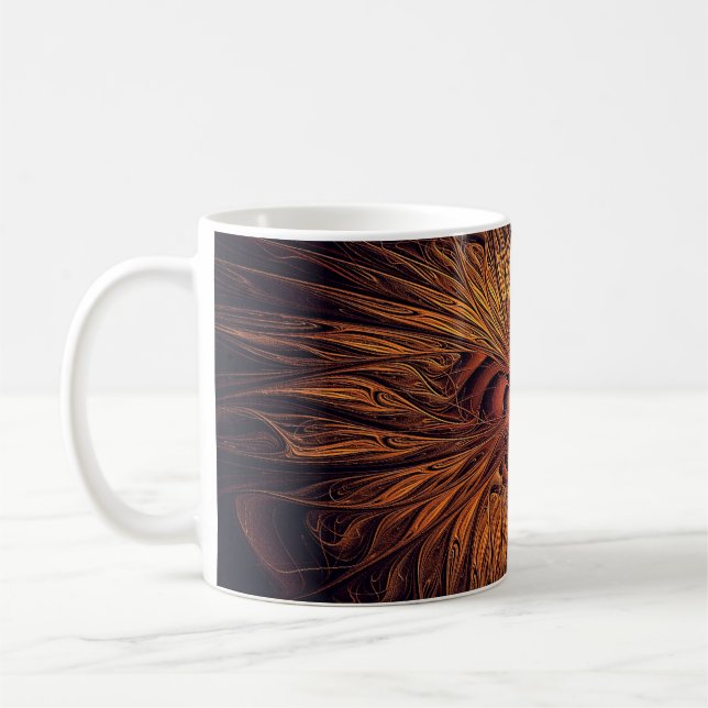 Caneca De Café Filamentos Ígneos (Esquerda)