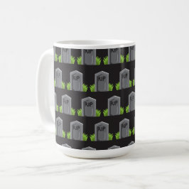 CANECA DE CAFÉ FILAS DE PEDRAS DE CINZA