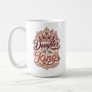 Caneca De Café Filha do Rei Projeto Cristão Baseado na Fé