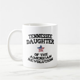 Caneca De Café Filha do Tennessee da Revolução Americana EUA