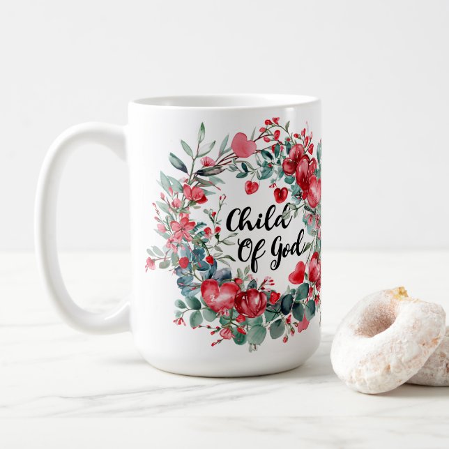 Caneca De Café Filho De Deus (Com Donut)
