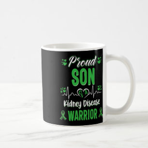 Caneca De Café Filho Doença Renal Guerreiro Sensibilização Fita V