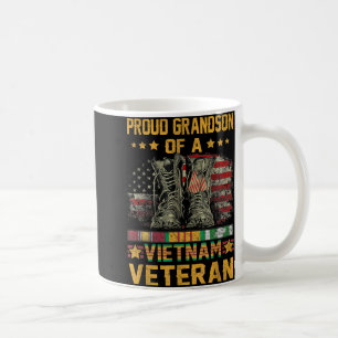 Caneca De Café Filho Orgulhoso De Bandeira Do Vietnã Americano