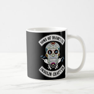 Caneca De Café Filhos De Diabetes Insulina Capítulo Diabetes Cutâ