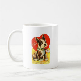 Caneca De Café Filhote de cachorro bonito de Boston Terrier dos
