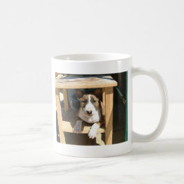 Caneca De Café Filhote de cachorro bonito de bull terrier do