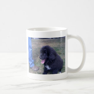 Caneca De Café Filhote de cachorro bonito de Newfie (raça do cã