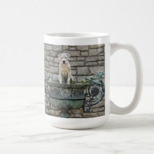 Caneca De Café Filhote de cachorro de Dogo Argentino real
