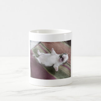 Caneca De Café Filhote de cachorro de riso do buldogue