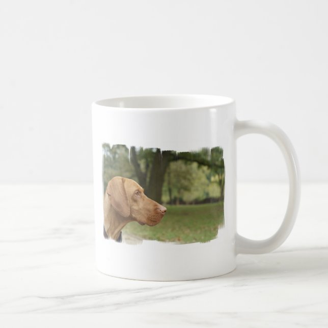 Caneca De Café Filhote de cachorro de Vizsla (Direita)