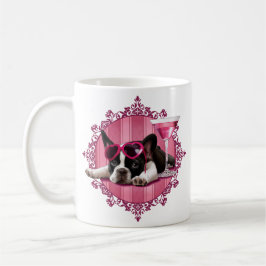 Caneca De Café Filhote de cachorro do buldogue francês