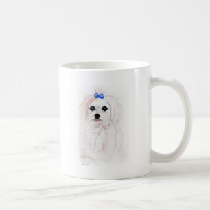 Caneca De Café Filhote de cachorro maltês