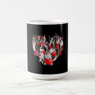 Caneca De Café Filhote de coração de Dia de os namorados bonito