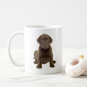 Caneca De Café Filhote de Lab Chocolate