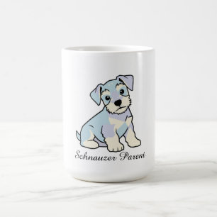 Caneca De Café Filhote de Schnauzer Fofo