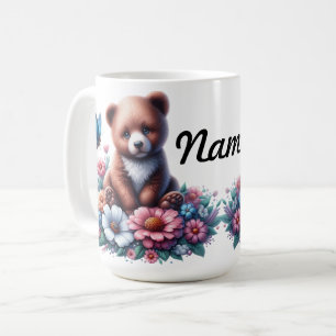 Caneca De Café Filhote de Urso Bonitinho