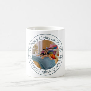 Caneca De Café Filhote Ilumina Minha Vida