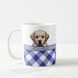 Caneca De Café Filhote Labrador Fofo Melhor Mãe de Cachorro Xadre