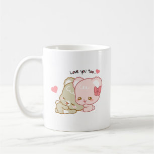 Caneca De Café filhotes de açúcar fofo