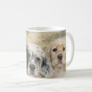 Caneca De Café Filhotes de Setter Inglês