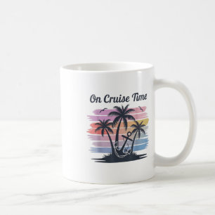 Caneca De Café Filiação de Amigos de Férias de Cruise Time Cruise