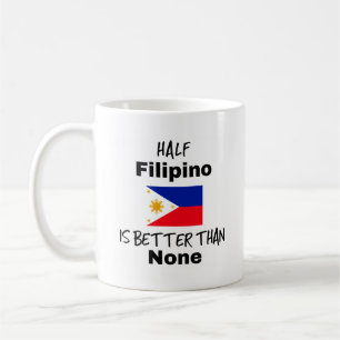 Caneca De Café Filipino Filipinas Meia doação engraçada - Copa