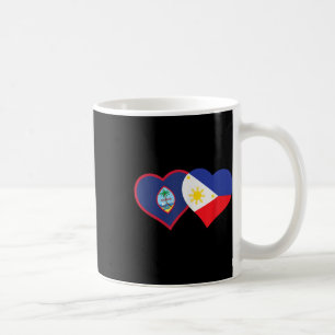Caneca De Café Filipino Guam Heart Pinoy Chamorro Filipinas Gua