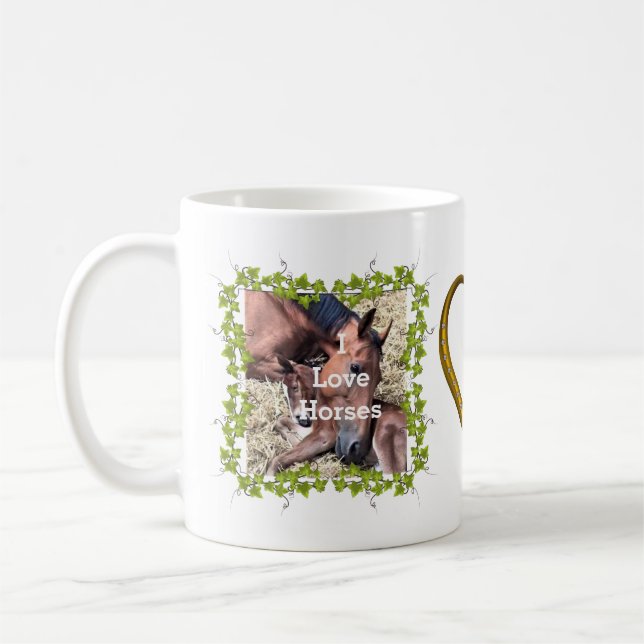 Caneca De Café Filly and Foal Mug (Esquerda)