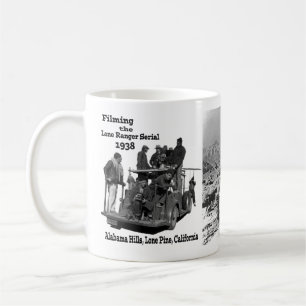 Caneca De Café Filmando o 'Lone Ranger Serial' 1936