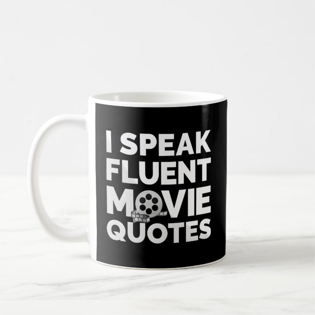 Caneca De Café Filme Buff Filme S I Fala Citações Fluent Movie (Esquerda)