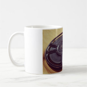 Caneca De Café Filme de rolo de cinema vintage