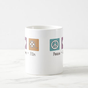 Caneca De Café Filme do amor da paz